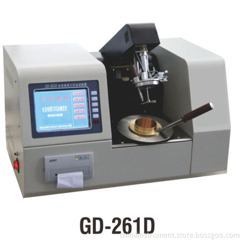 ASTM D93 Closed Cup Flash Point Tester